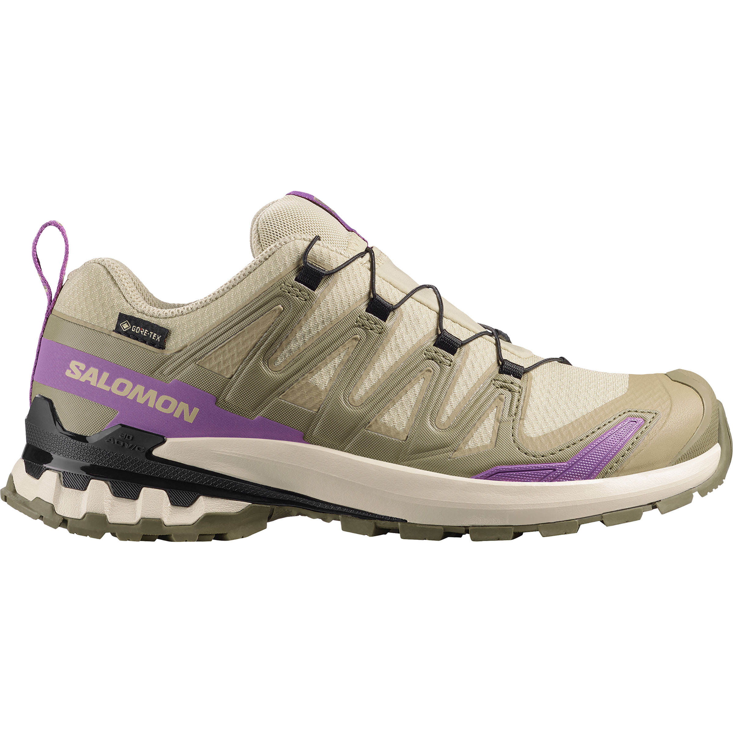Salomon Xa Pro 3D V9 GTX Damen Trailrunningschuhe beige Größe 39 Trailrunning | Laufen Wasserdicht