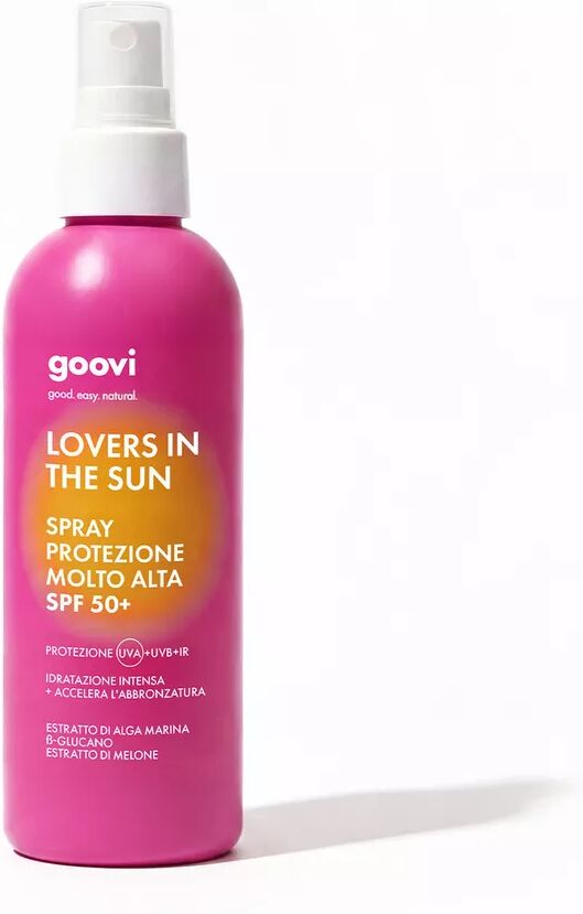 Goovi - LOVERS IN THE SUN - Milch-Körperspray mit sehr hohem Schutzfaktor SPF50+ - ohne Treibgas, 200 ml