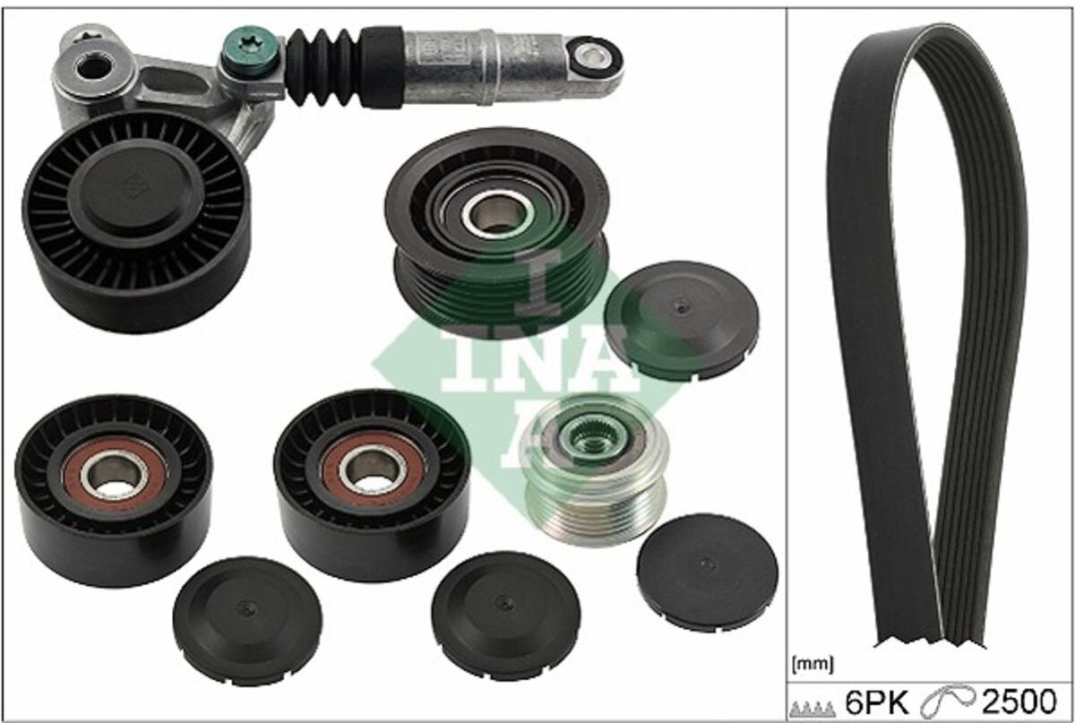 Keilrippenriemensatz Schaeffler INA 529 0472 20