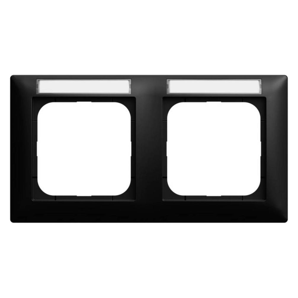 Busch-Jaeger Abdeckrahmen 2-fach Sichtfenster waager. BUSCH-JÄGER (2CKA001754A4946)