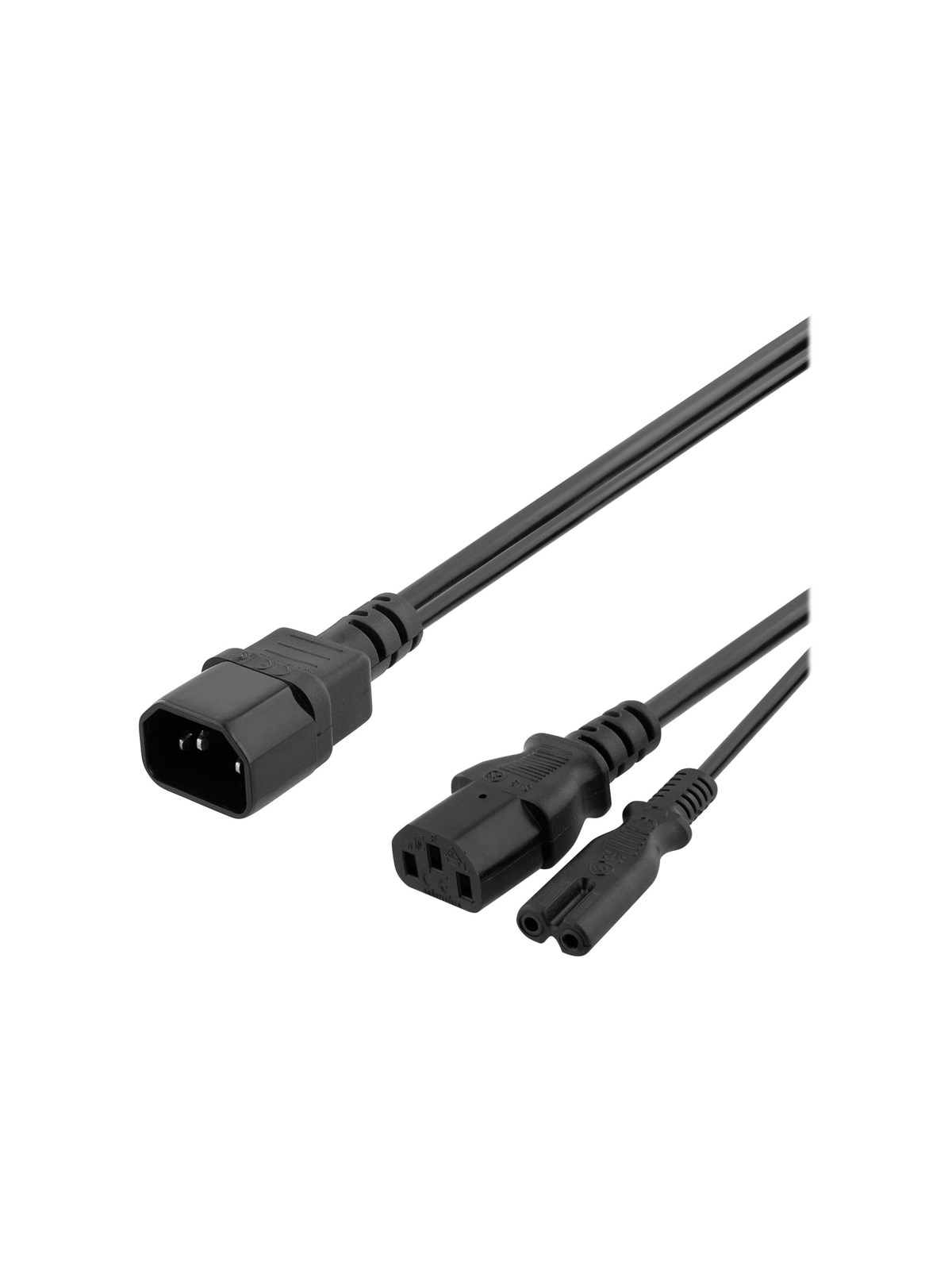 Pro Power Cable C14 - Schwarz - 0.2m