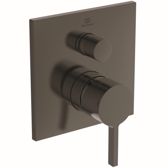 Ideal Standard Joy Neo Fertigmontageset A7622A5 für Einhebel-Wannenarmatur, Magnetic Grey
