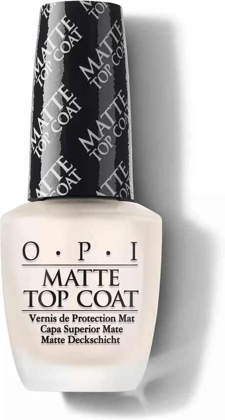 OPI - Matter Top Coat – klassischer Nagellack, Top Coat Matte, 15 ml, Multicolor