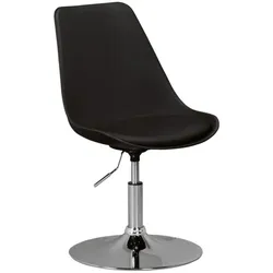 Amstyle Besucherstuhl »Korsika« Kunststoff schwarz, 46x76x46 cm