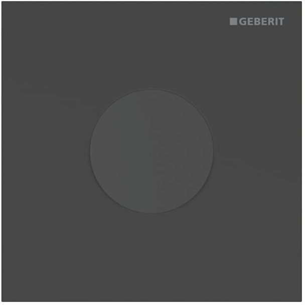 Geberit Typ 40 Urinal-Steuerung 116024141 elektronisch, Netzbetrieb, Round, schwarz matt / easy-to-clean-beschichtet
