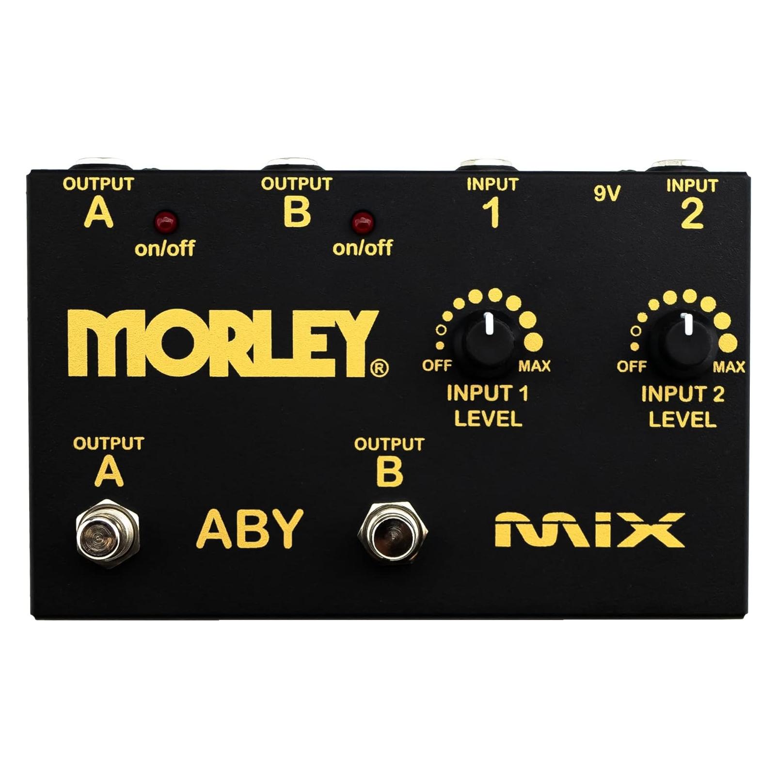 Morley ABY-MIX-G Gold Series signaal mixer / splitter (Splitter) (ABY-MIX-G)