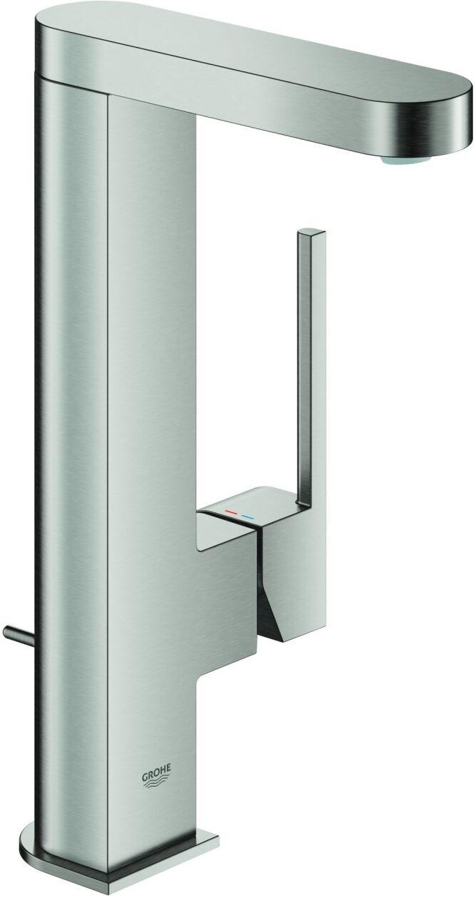 Grohe EH-Waschtischbatterie Plus 23843_3 L-Size ausziehbarer Auslauf supersteel, 23843DC3 23843DC3