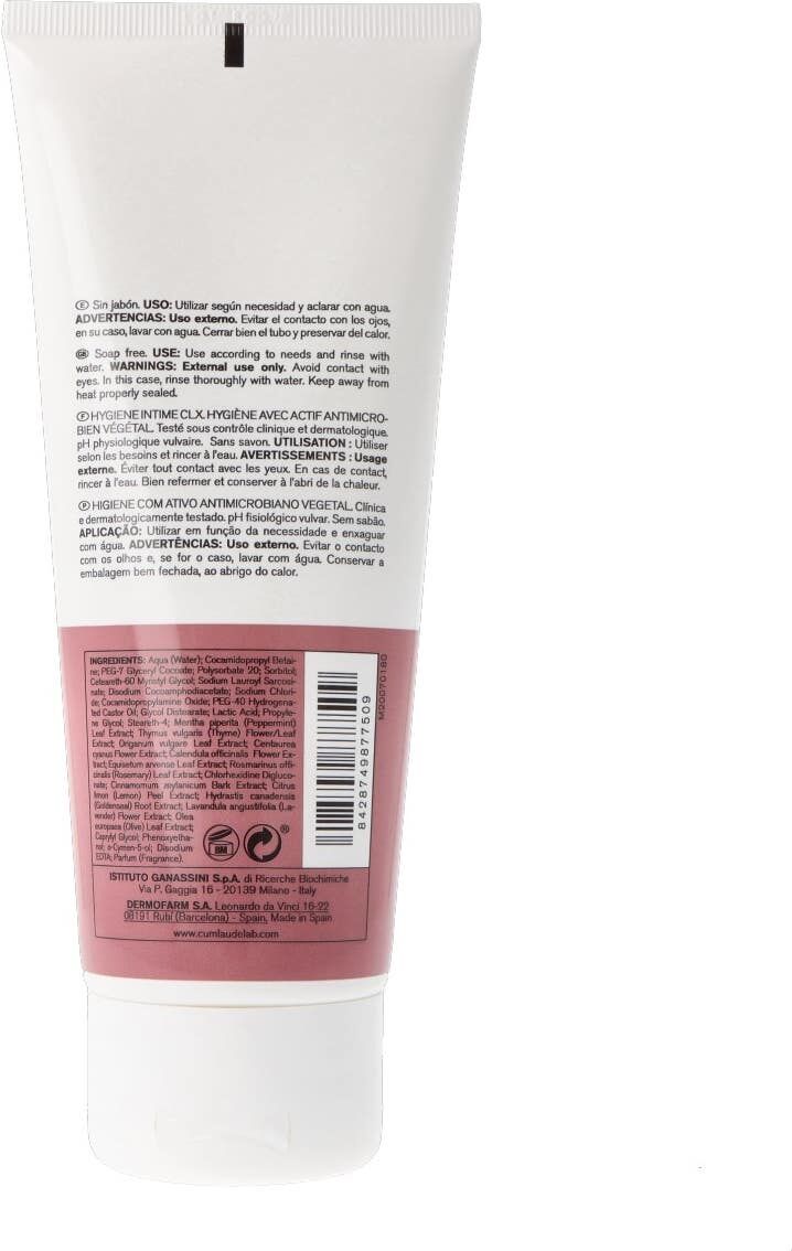 Cumlaude Lab Higiene Íntima Clx gel 200 ml