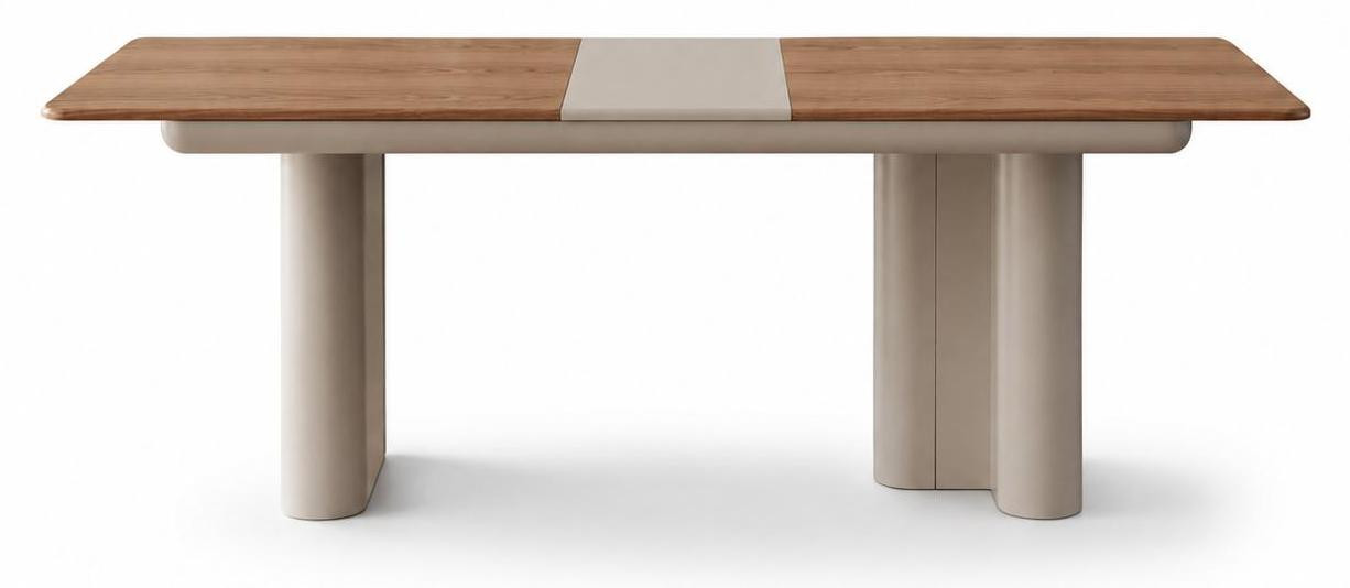 JVmoebel Uitschuifbare Eettafel, Rechthoekig
