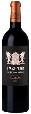 """Chateau Pichon-Longueville Baron""" """Chateau Pichon-Longueville Baron Les Griffons de Pichon Baron 2020 Red Wine - France"""