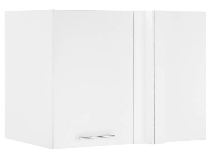 XORA Aufsatz Eckschrank PRIMUS, Weiß, Holznachbildung