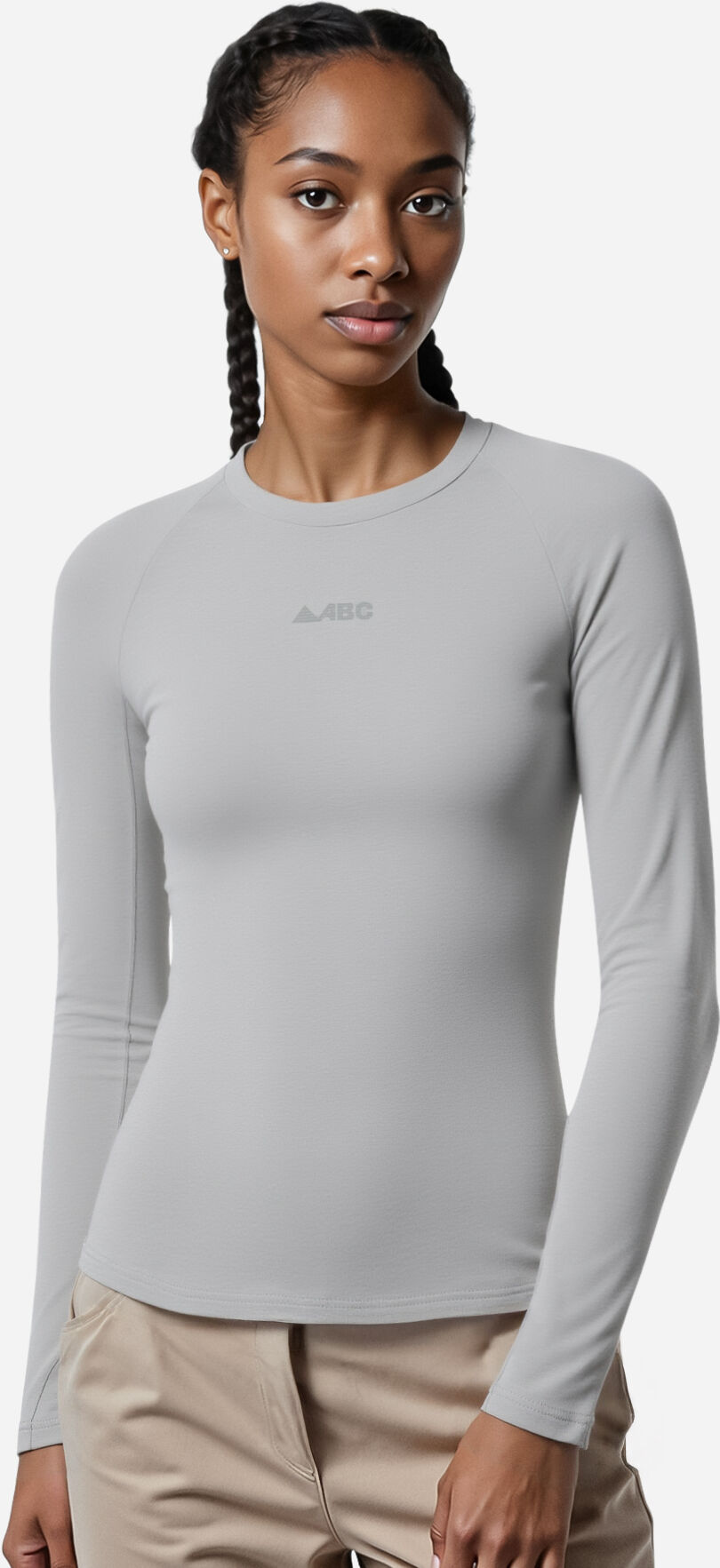 ABC Trail W - Maglia Running - Donna - Grigio L
