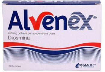 DYMALIFE PHARMACEUTICAL Srl ALVENEX*OS SOSP 20BUST 450MG