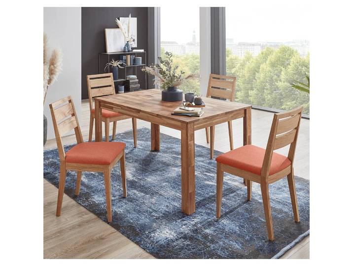Essgruppe Tassar 5-teilig Braun/Terracotta