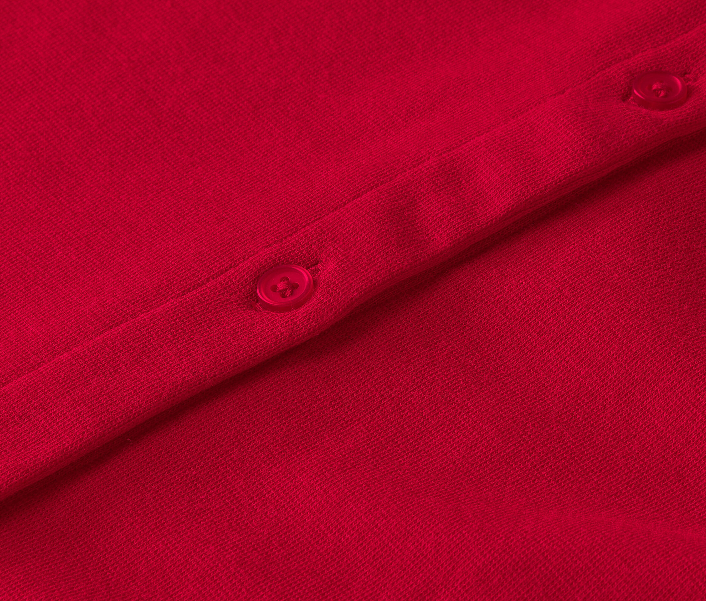 Tchibo - Blusenshirt mit Knopfleiste - Damen - Gr. S - rot