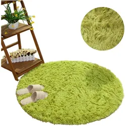 Strado, Teppich, Runder Teppich Shaggy 300x300 GreenGrass (Grün) universal (300 cm)