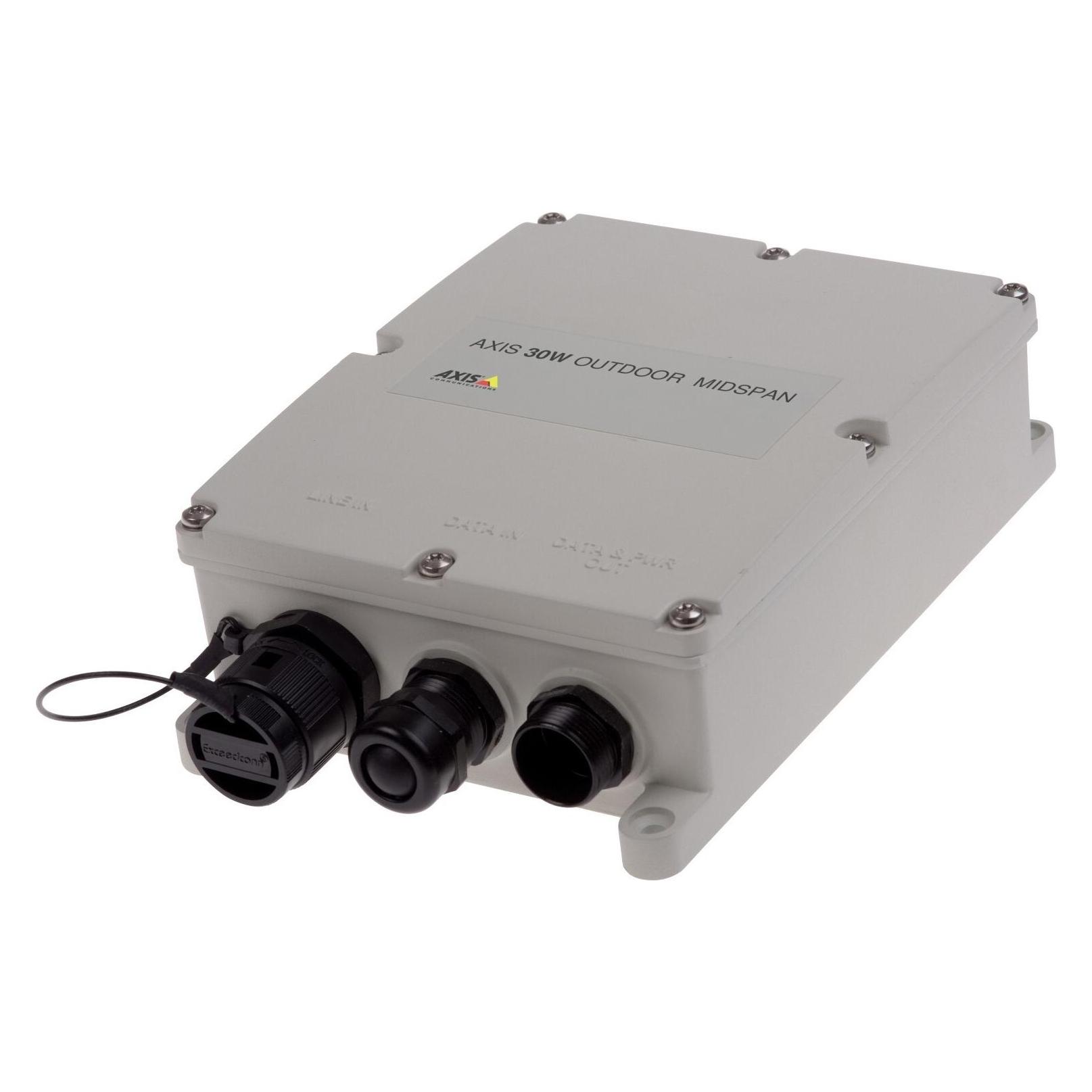 Axis PoE+ Injector 30W Outdoor Midspan (802.3af (PoE), 802.3at (PoE+), 30 W) (01944-001)