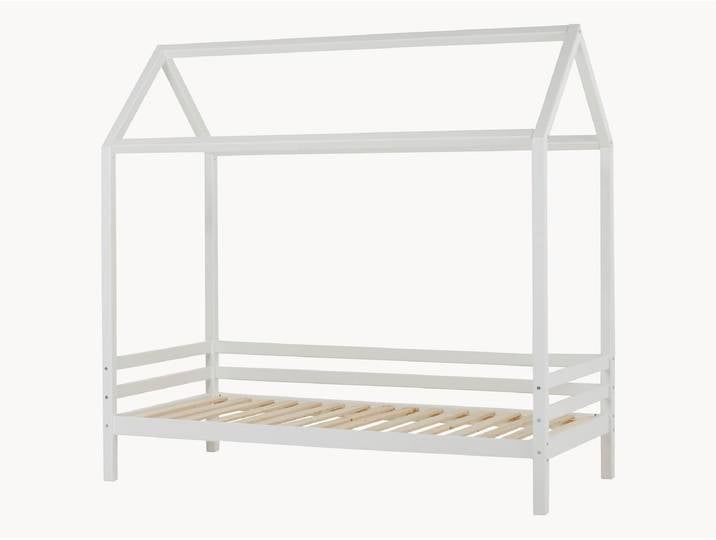 Hausbett Colorino - ohne Schubkasten - 90x200 cm - weiß