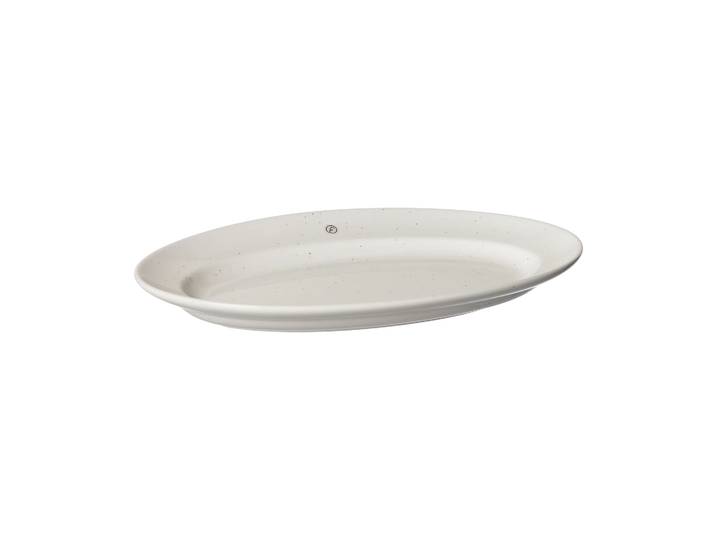 ERNST Ernst plat de service ovale 18x30 cm Vanille