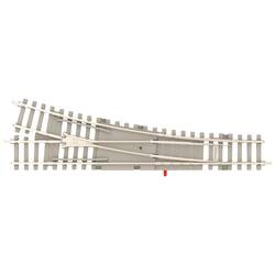 T14539 N Minitrix Gleis Weiche, rechts, Betonschwelle 112.6 mm 15 ° 1 St.