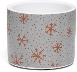 IH Casa Decor Holiday Snowflake Pot Small- Set of 3