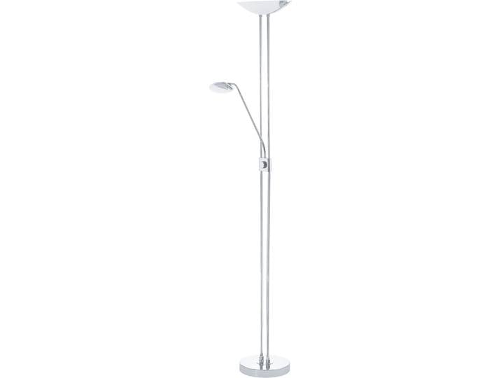 Baya LED Lampadaire Blanc\, Satiné\, Chrome