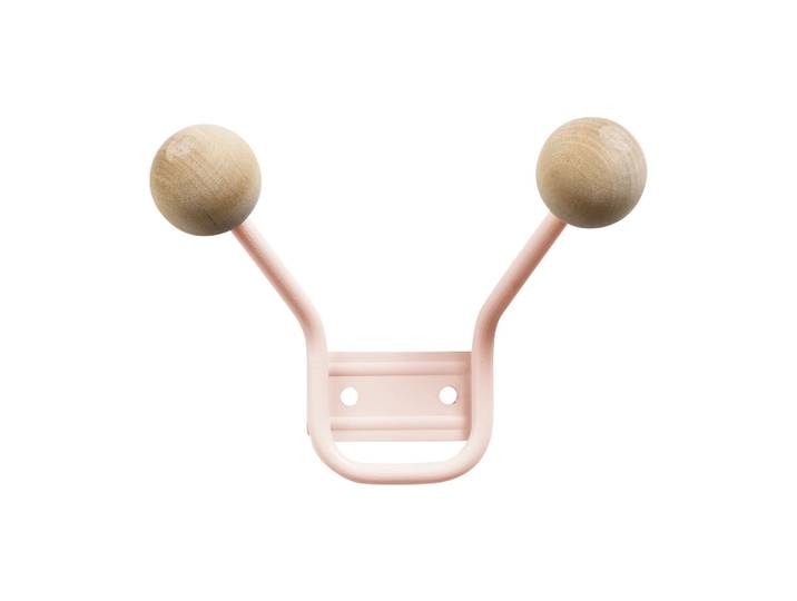 Maze Patère Bill XXS Rose pâle