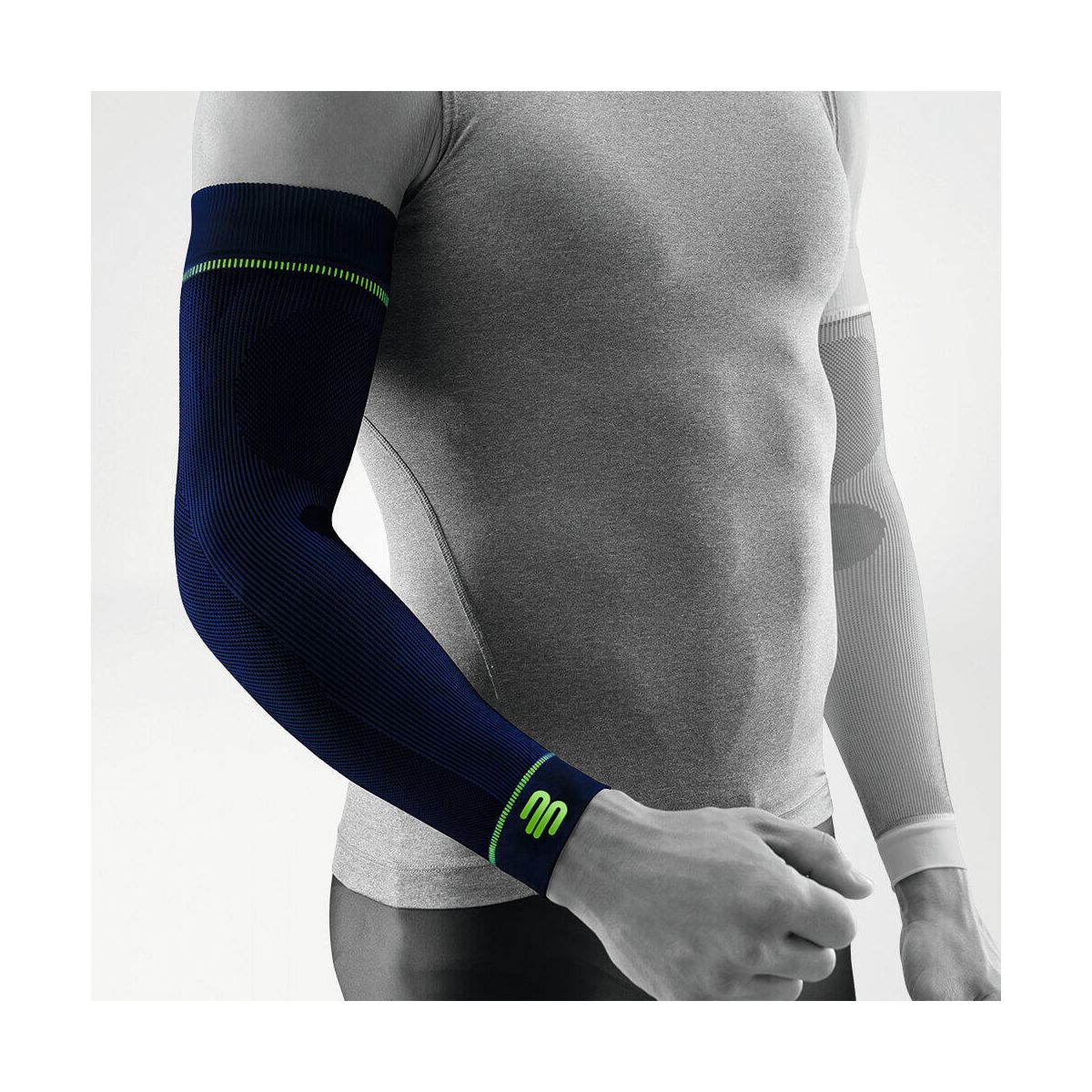 Bauerfeind Comp.sleeves Arm,short marine blau (MAR-BLA) XL 29355011500024