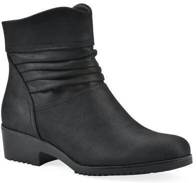 Wide Width Women's Durbon Ankle Boot by Cliffs in Black Fabric (Size 9 W)