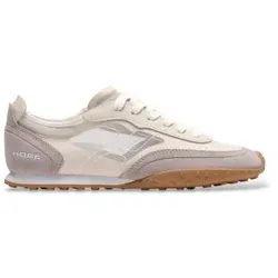 HOFF für Damen. 12310007 Mockingbird Beige Leder Turnschuhe (38), Wohnung, Schnürsenkel, Lässig