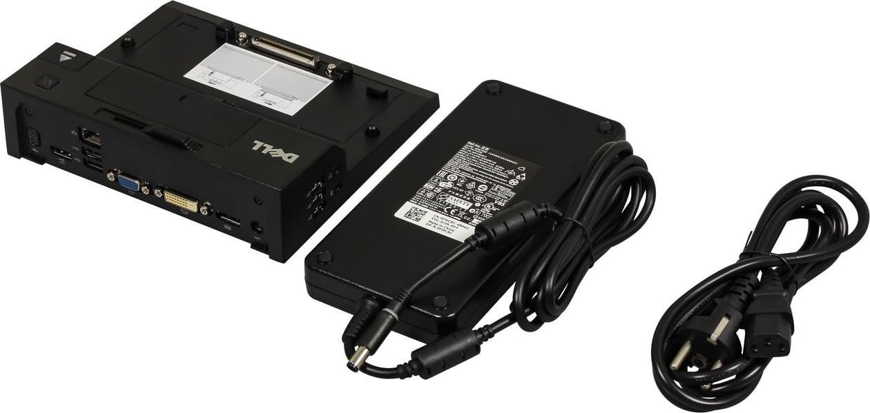 Dell 452-11514 Dockingstation Zwart voor Precision M4700, M4600, M6600, M6700 met 240 Watt AC-adapter
