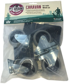 PET AROUND YOU Set Ruote Trasportino Caravan 1 PZ
