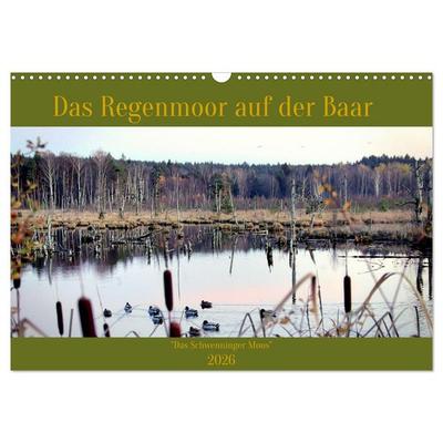 Das Regenmoor auf der Baar (Wandkalender 2026 DIN A3 quer), CALVENDO Monatskalender
