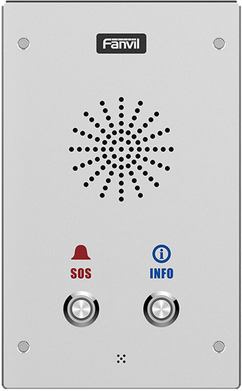 Fanvil i16S-02P Interphone avec fonctionnalités audio avancées.