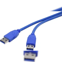 renkforce USB 3.0 Anschlusskabel A/A 0,5 m