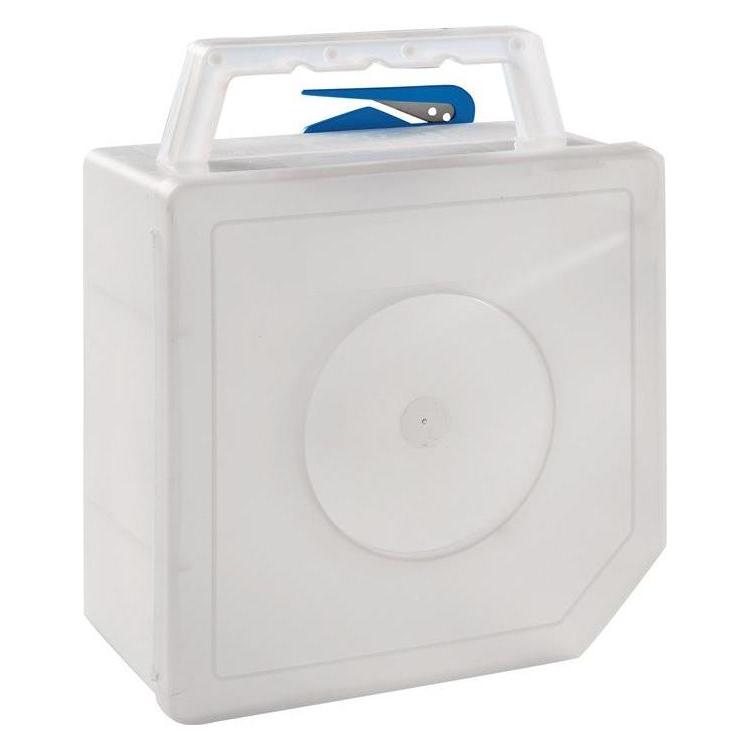 HP Autozubehör Warnbandspender transparent mit eingebautem Messer L200xB100xH240mm (390.079002.00.00)