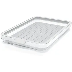 ROTHO      Kühlschrankorganizer "Cauma" weiß 1,3 l