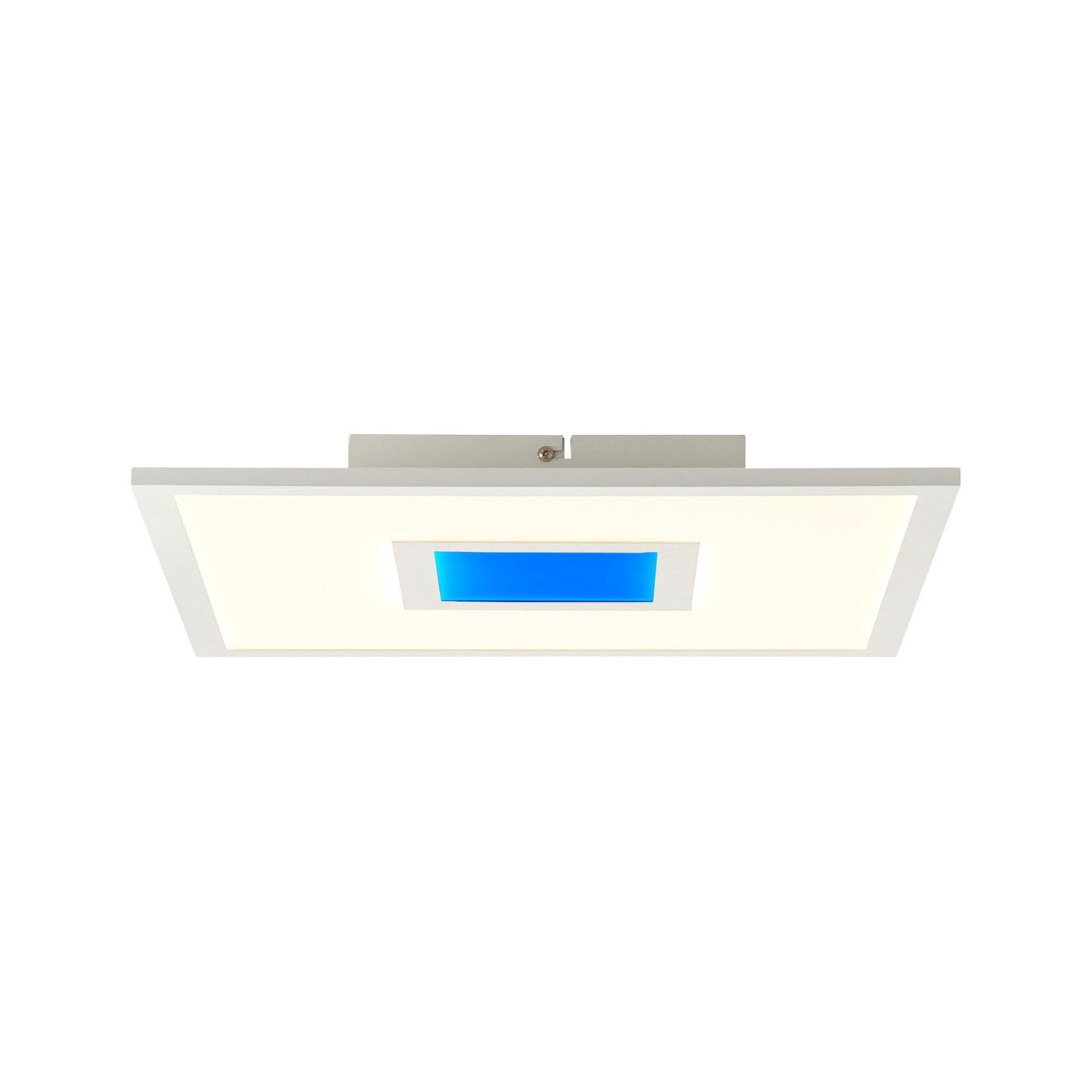 BRILLIANT Lampe Odella LED Deckenaufbau-Paneel 40x40cm weiß 1x 25W LED integriert, (2480lm, 2700-6500K) RGB-Dekolicht für farbenfrohe Akzentbeleuchtung