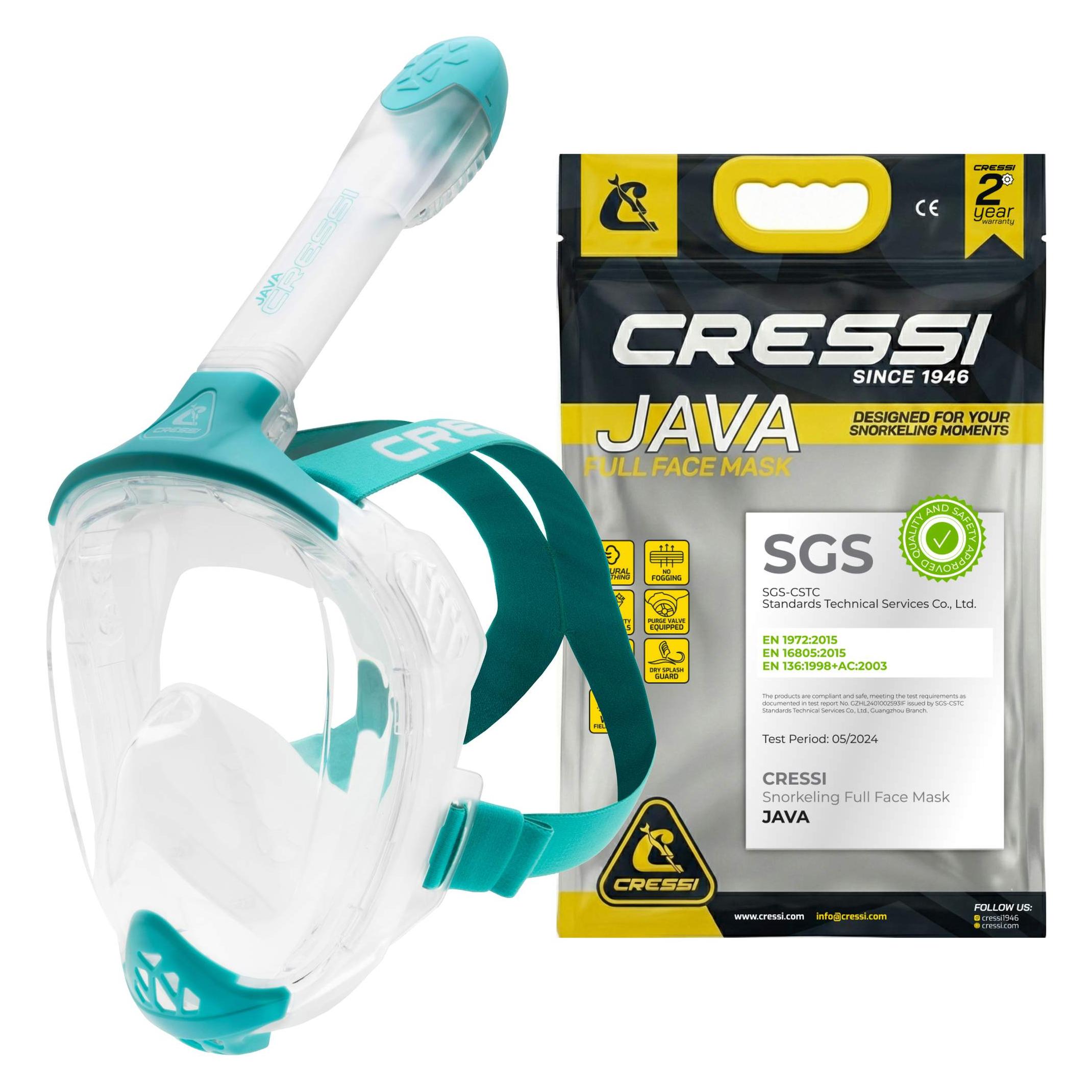 Cressi Java Vollgesichtsmaske (XDT100125)