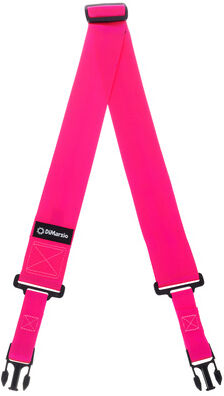 DiMarzio Clip Lock Strap DD2200PK Neon Pink