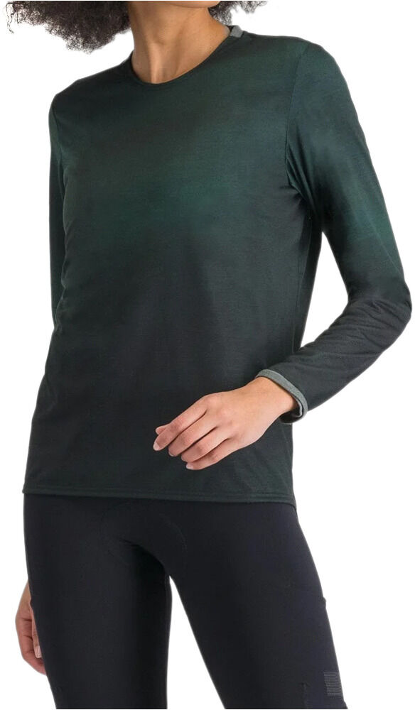 Sportful flow giara camiseta ciclismo mujer Verde