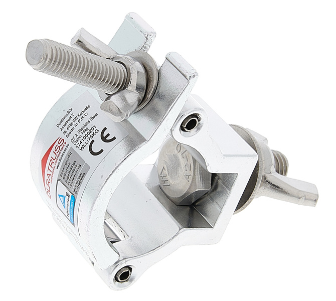 Duratruss Jr. Stainless Steel Clamp A2 Aluminium