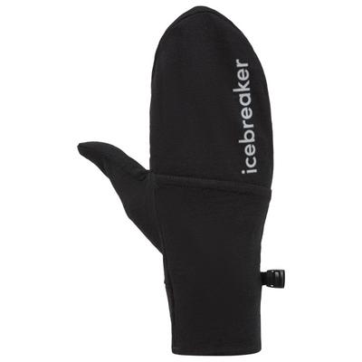 Icebreaker - Merino 200 Oasis Convertible Mittens - Handschuhe Gr Unisex XS schwarz