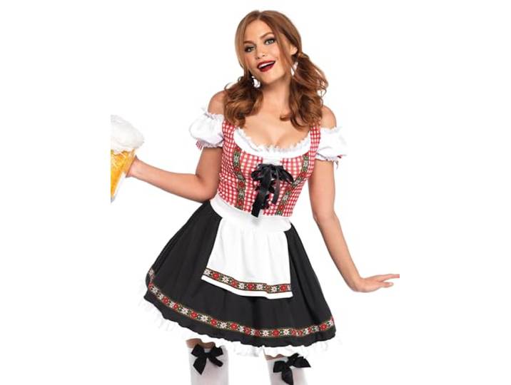 LEG AVENUE 86746 - Biergarten Babe Damenkostüme, Größe S (Multicolor)