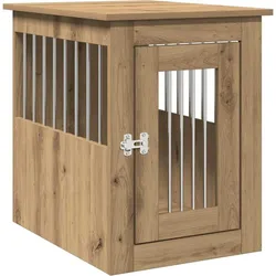 vidaXL Hundekäfig in Möbel-Stil, Hundehütte