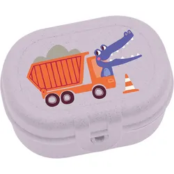 Koziol Pascal Mini Snackbox / Essensdose grey trucks