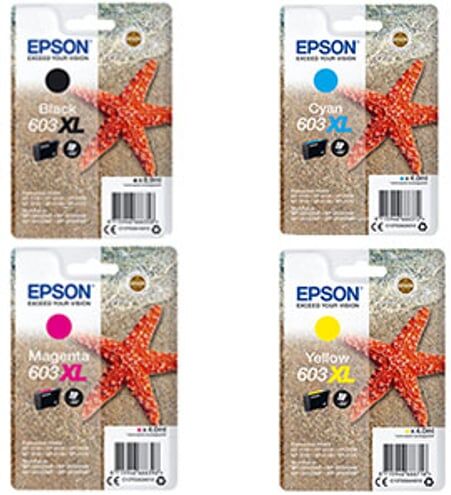 Epson 603 XL Pack 4 colores