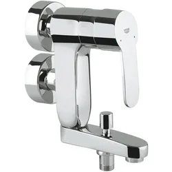 Grohe, Duscharmatur + Badewannenarmatur, Einhand-Wannenbatterie Eurostyle Vertica 23301000 chrom