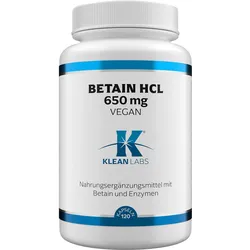 Betaine Hcl Vegan Klean Labs 120 ST