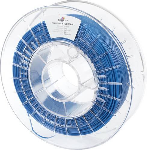 Spectrum Filaments 80518 S-Flex 98A Filament Flexibles Filament flexibel, chemisch beständig, verzugsfrei 1.75mm 500g Pacific